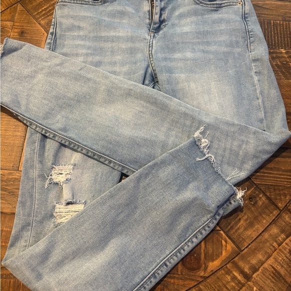 Lucky  Low Rise Lolita Skinny
Blue Skinny Jeans Distressed Style 8/29 - Picture 15 of 16